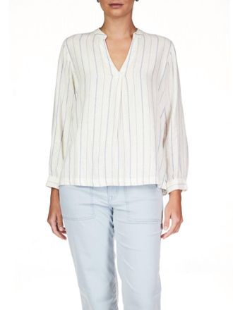 Sanctuary No Worries Tunic In Ocean Blue Stripe
