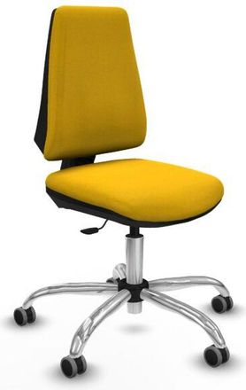 Piqueras y Crespo Piqueras Y Crespo - Elche Cp Bali Amarillo Base Cromada Ruedas Engomadas 65mm