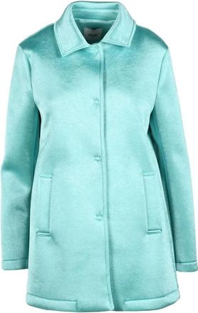 Motel Aqua Textured Polyester Jacket
