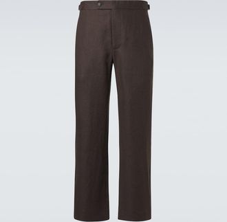 Bode Linen straight pants