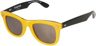 K&agrave;dor Voyager 23 - unisex - Zonnebrillen - Geel - 50 MM - Accessoires