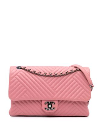 Chanel 2015-2016 Medium Lambskin CC Crossing Flap shoulder bag - women - Lambskin - One Size - Pink