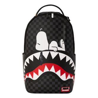 Sprayground x Peanuts Snoopy Sunday Chilling DLXV Backpack Black Grey W1035740