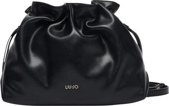 Liu Jo Borsa a spalla media Riccy - - Bags - Donna - Nero - ONE SIZE