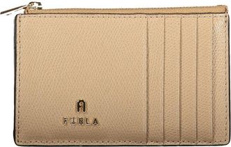 Furla Beige Leather Women Womens Wallet