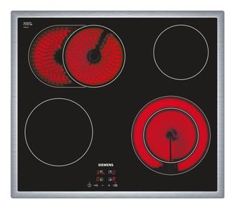 SIEMENS Et645hn17e Hobs Negro Integrado Cer&aacute;mico 4 Zona(s)