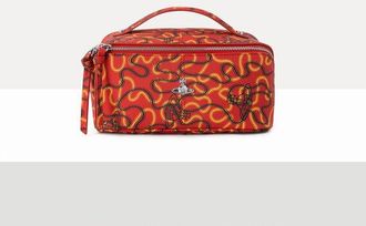 Vivienne Westwood Cosmetic Case Buccia Darancia Poppy-red-wiggle One Size Women