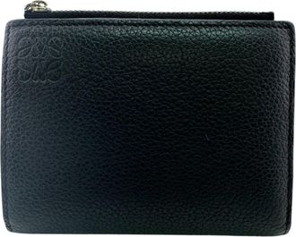 Loewe Black Leather Wallet (Bi-Fold) (Pre-Owned)