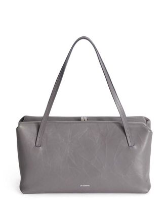 Jil Sander medium Goji Pillow tote bag - women - Calf Leather - One Size - Grey