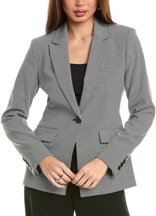 Elie Tahari Check Blazer