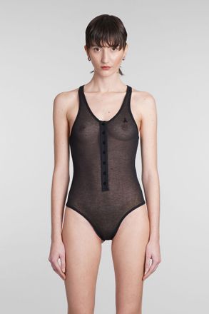 Andreadamo Body in cotone nero