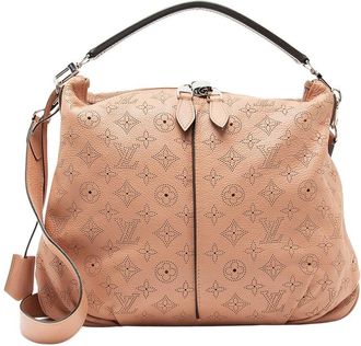 Louis Vuitton Pink Mahina Leather Selene Pm (Authentic Pre-Loved)