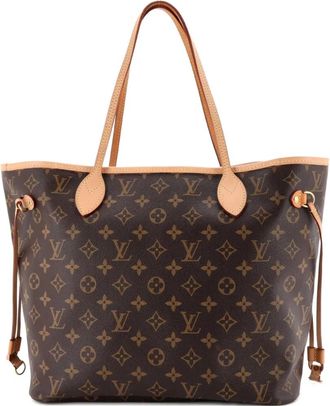 Louis Vuitton Neverfull NM Monogram Canvas MM tote bag - Marrone