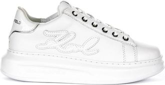 Karl Lagerfeld Sneakers, female, White, 7 UK, Kapri Signia Trainers