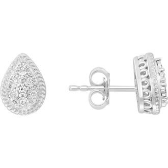 Effy Diamond Earrings in Silver/Diamond at Nordstrom Rack