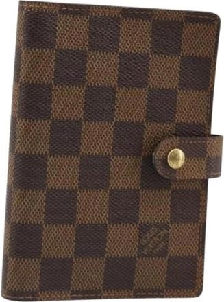 Louis Vuitton Pre-owned Day Planner Cover - Dames - Vintage Accessoires - Bruin - ONE Size - Vintage