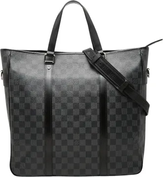 Louis Vuitton Black Pvc Leather Shoulder Bag (Pre-Owned)