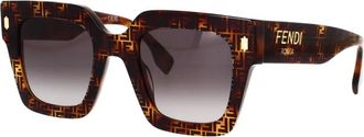 Fendi Dames, Accessoires, Bruin, Maat: 50 MM