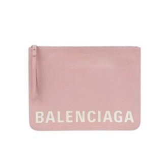 Balenciaga Pre-owned Clutches, female, Pink, Size: ONE SIZE Pre-owned Cash Large Clutch