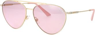 Jimmy Choo London Stijlvolle Zonnebril met Stijl 0Jc 4002B - Dames - Zonnebrillen - Geel - 60 MM - Accessoires