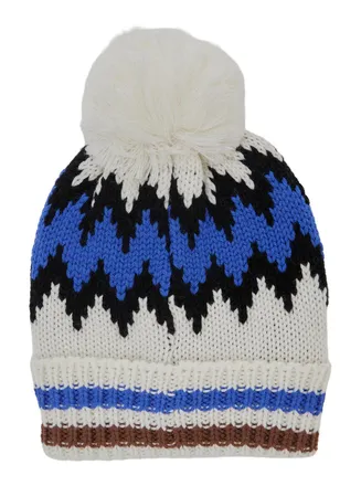 N&deg;21 N210GXN0550N21F46M Wool-Blend Knit Beanie - Multicolor
