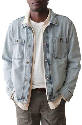 Marine Layer Patrick Denim Jacket in Light Wash at Nordstrom, Size Xx-Large