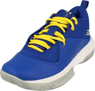Under Armour Mens GS SC 3Zero IV Basketball Trainers - Blue - Size UK 3.5