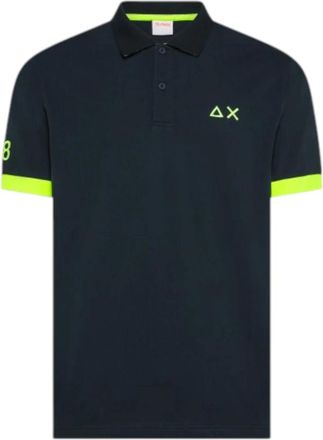 Sun 68 Polo Shirts - Heren - Polos - Blauw - S - Katoen - Tops