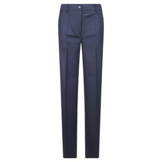 P.A.R.O.S.H. P.a.r.o.s.h., Broeken, Dames, Blauw, XS, Wol, Sallia Bi-Stretch Broeken