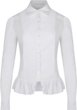 Anne Fontaine Eternity Shirt in White at Nordstrom, Size 44 Eu