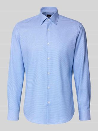 HUGO BOSS Regular Fit Businesshemd aus reiner Baumwolle Modell JOE in Royal, Gr&ouml;&szlig;e 39