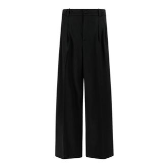 P.A.R.O.S.H. P.a.r.o.s.h. - Liliuxy Broek - Dames - Broeken - Zwart - Maat: XS Wol