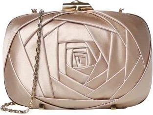 Roger Vivier Clutches - Dames - Clutches - Beige - ONE Size - Satijn - Tassen