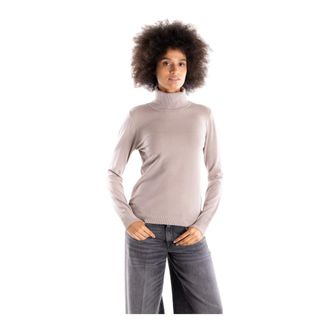 H2O Maglia lupetto - Dames - Truien - Beige - Maat: M Viscose