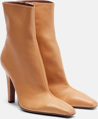PARIS TEXAS Belle leather ankle boots