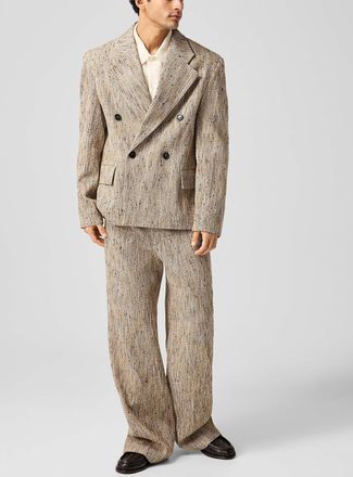 S&eacute;fr Mens Ramon relaxed speckled pant