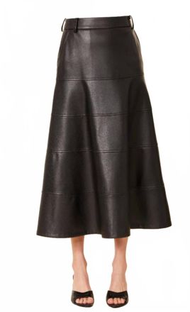 Dolce Cabo Full Long Skirt In Black