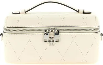 Tory Burch Kira Vanity Case in Pelle Trapuntata - - Bags - Donna - Bianco - ONE SIZE