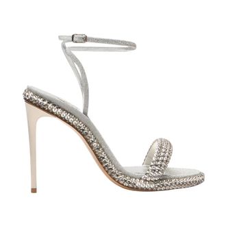 Casadei High Heel Sandals, female, Gray, Size: 8 1/2 US Sirio Sandal