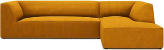 BLOOMINGLOFT 4-Sitzer Ecksofa Sao 273 x 180 cm, mit Cordbezug - Eckteil rechts