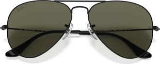 Ray-Ban Aviator Rb 3025 - unisex - Zonnebrillen - Zwart - 58 MM - Accessoires