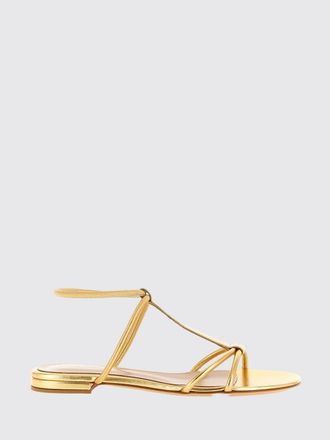 Gianvito Rossi Sandalo Lilo Gianvito Rossi in nappa laminata