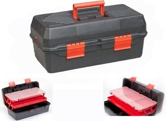 Trade Shop Trade Shop - Cassetta 43cm 17 Porta Utensili Valigetta Equipos De Borsa En Minuteria