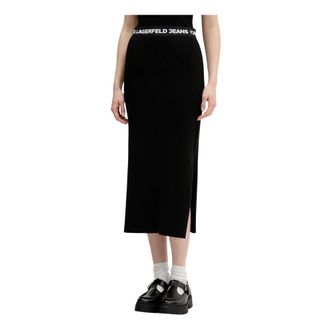 Karl Lagerfeld Mujer, Faldas, Negro, Talla: M