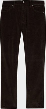 Ermenegildo Zegna Mens Cashco Corduroy Slim Five-Pocket Pants