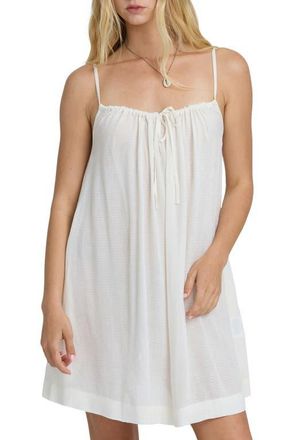 Billabong Beach Song Cover-Up Sundress in Salt Crystal at Nordstrom, Size X-Large