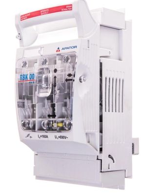OEM Interruptor Seccionador Con Fusible 160a Rbk 00 Pro-sd-m / Terminales De Tornillo M8 De Hasta 70 Mm2 / 63-823259-141