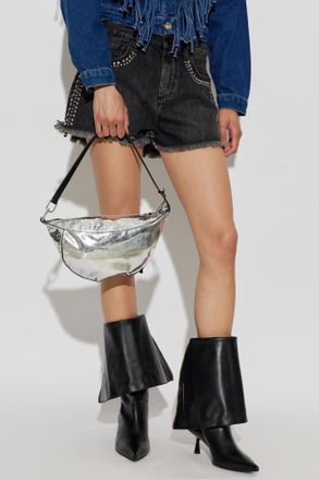 AllSaints Luna Bag, Womens, Silver