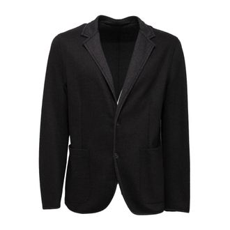 Paolo Pecora Blazers, male, Gray, Size: M Feel Jacket