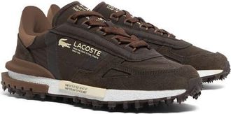 Lacoste Elite Active Sneaker in Dark Brown at Nordstrom, Size 10.5